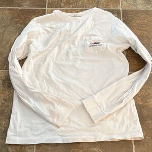 Vineyard Vines Classic White Long Sleeve Tee